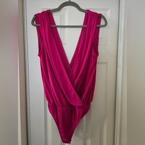 Blue Blush Fuchsia Bodysuit